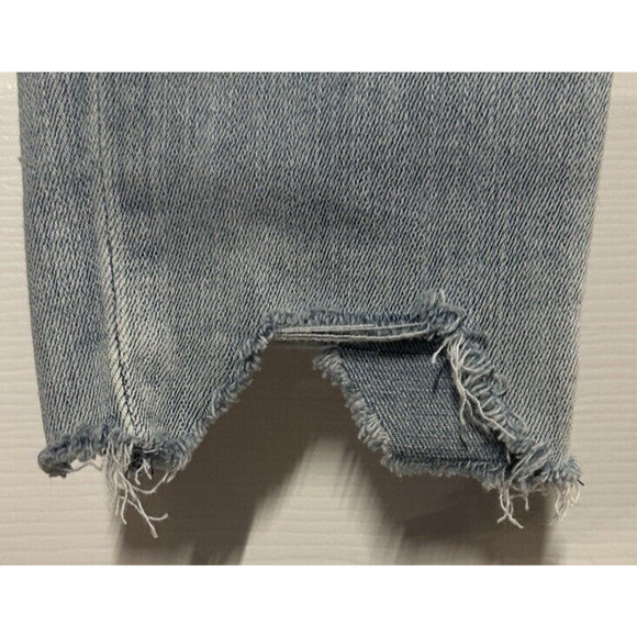Lucky Brand Bridgette Woman SZ 8/29 Distressed Shark Bite Raw Hem Skinny Jeans - Picture 6 of 16